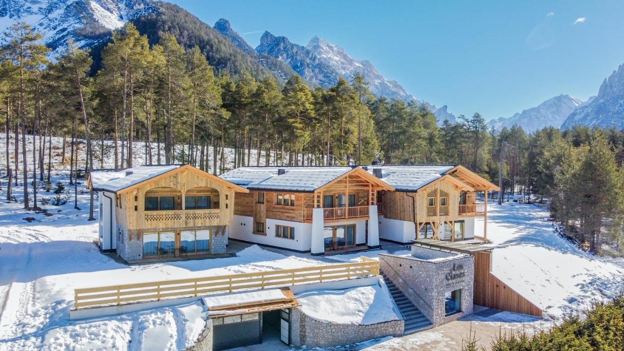 Les Ciases Chalets Dolomites Apt 5 San Vigilio Di Marebbe Exterior photo